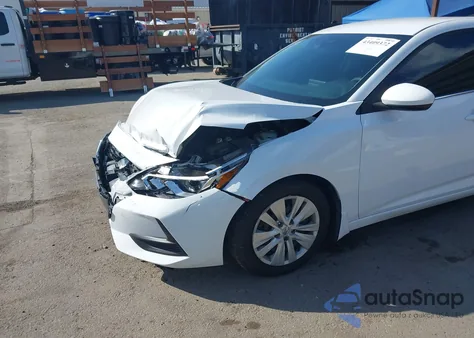 2021 Nissan Sentra S Xtronic Cvt z USA, uszkodzony, nr VIN 3N1AB8BV6MY244630